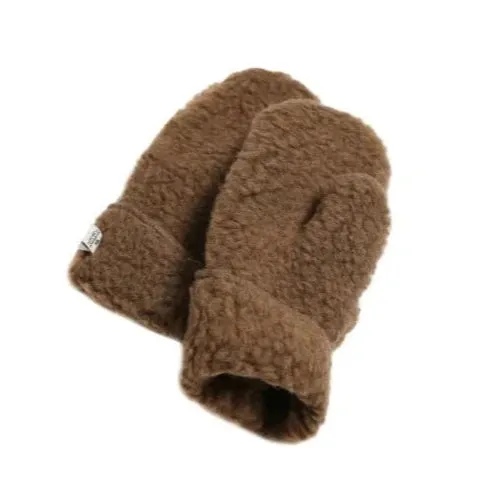ALWERO FREEZE MITTENS | BROWN
