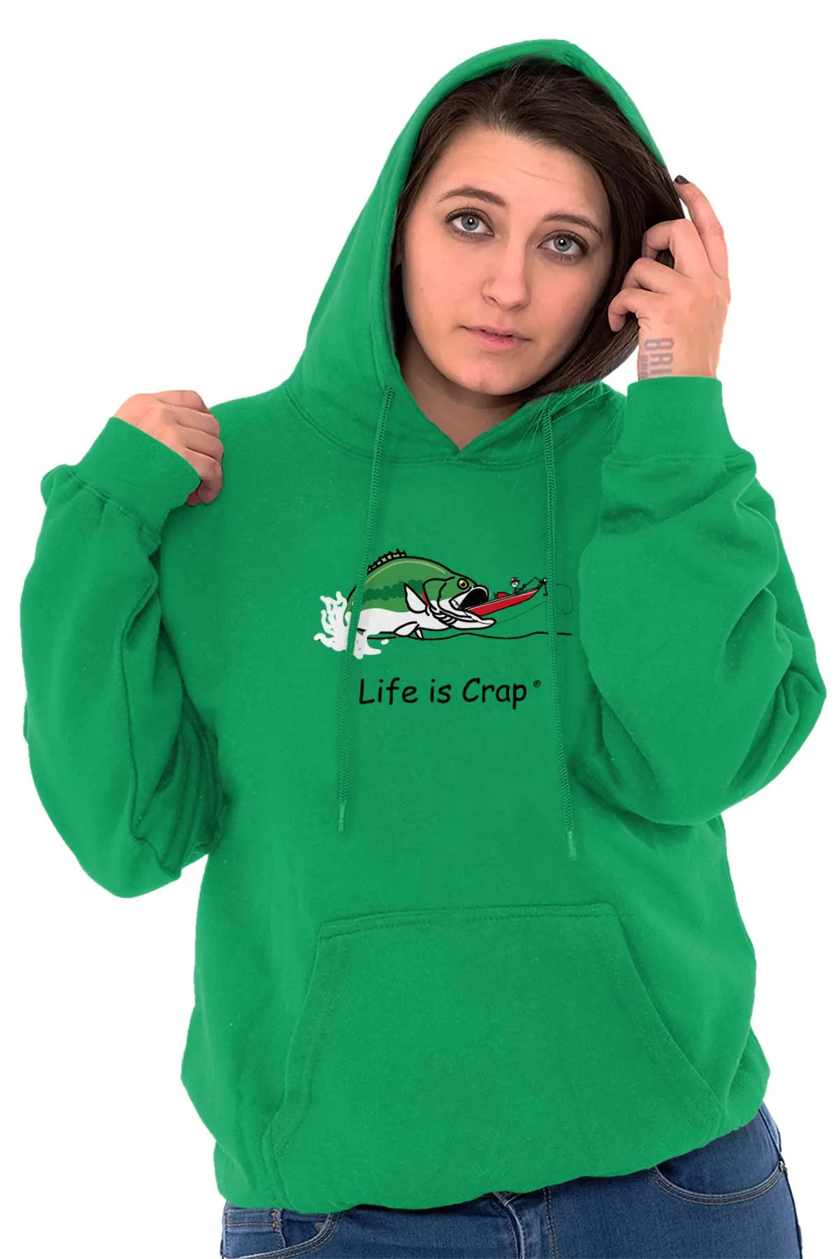 Bass Fishing Hoodie