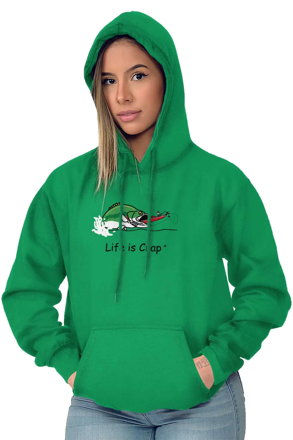 Bass Fishing Hoodie