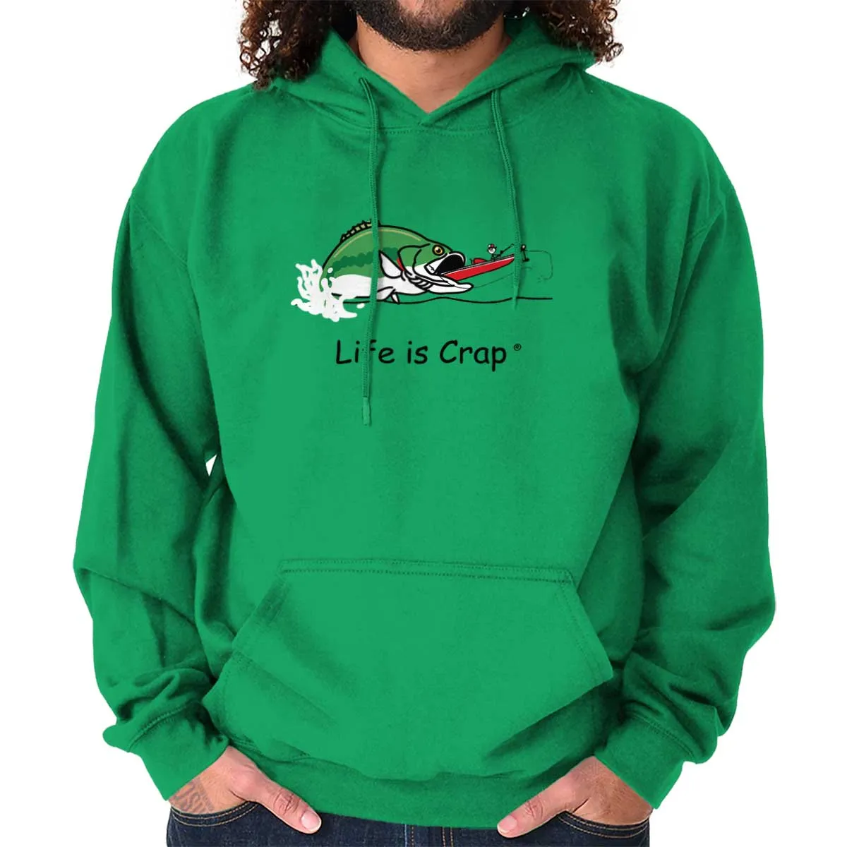 Bass Fishing Hoodie