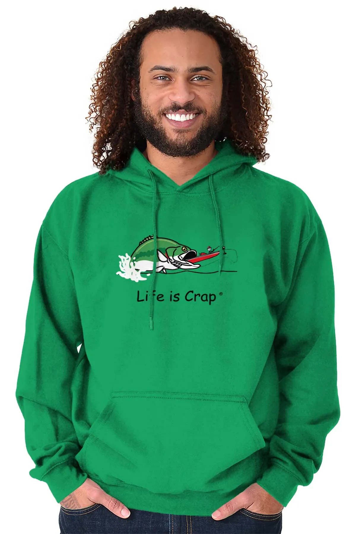 Bass Fishing Hoodie