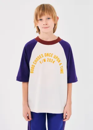 BOBO CIRCLE RAGLAN SLEEVES T-SHIRT