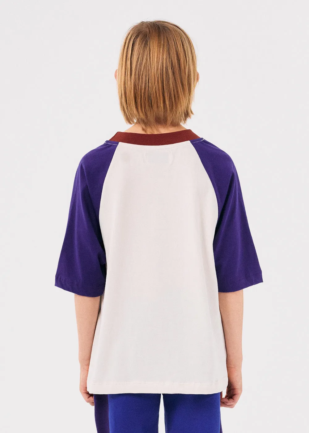 BOBO CIRCLE RAGLAN SLEEVES T-SHIRT