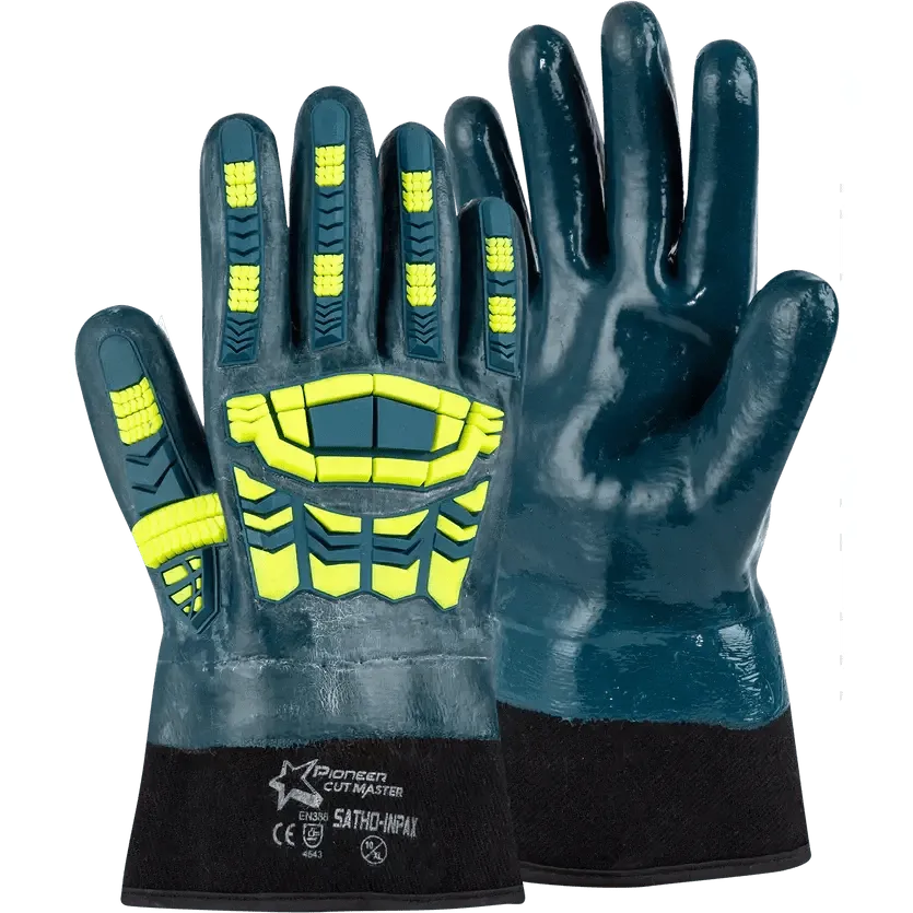 CUTMASTER Satho-Impax impact resistant nitrile cut-resistant gloves Cut-Lv5