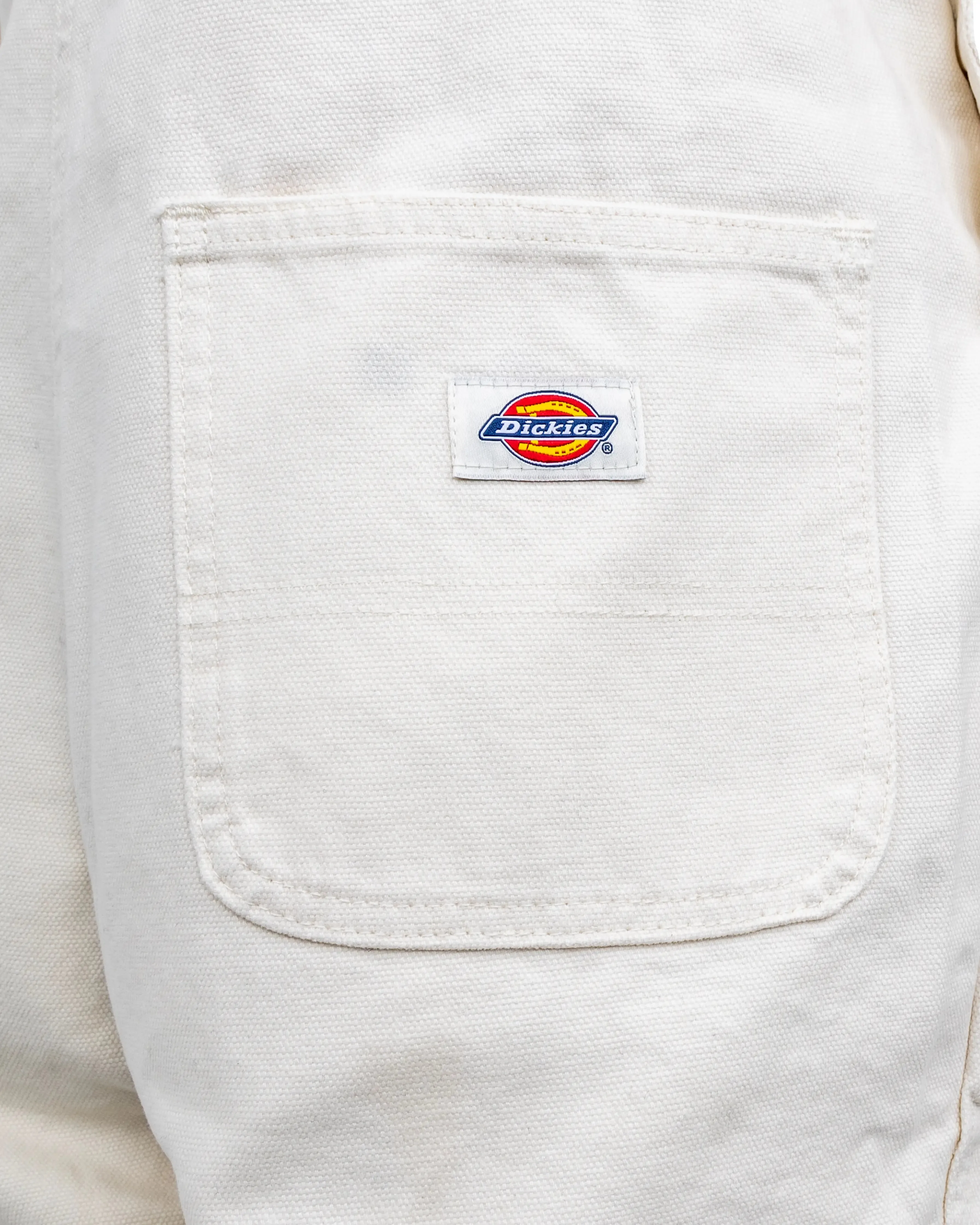 Duck Canvas Bib Shorts in Cloud