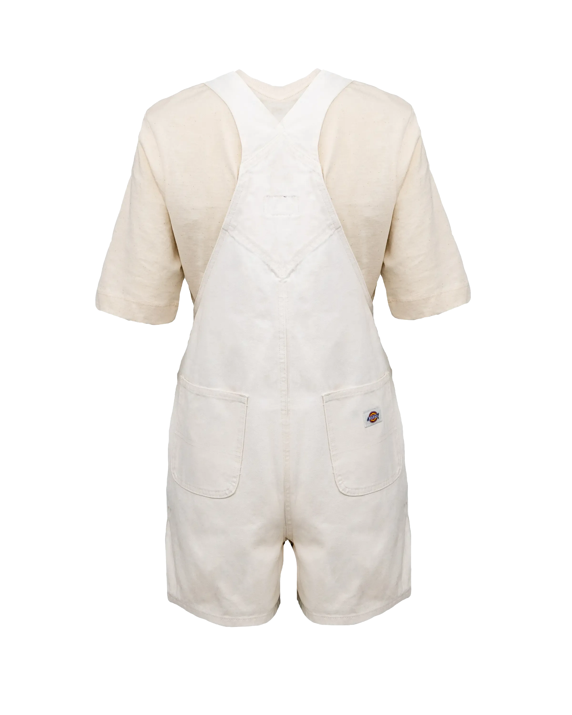 Duck Canvas Bib Shorts in Cloud