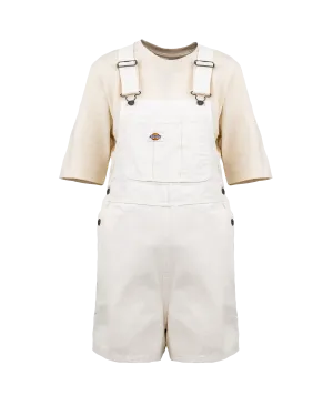 Duck Canvas Bib Shorts in Cloud