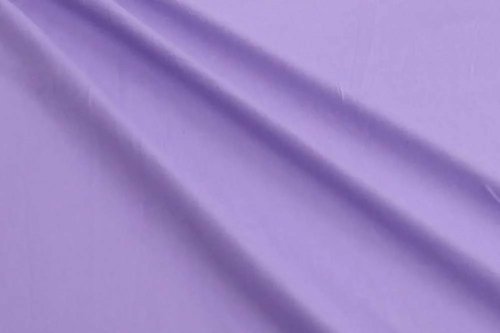 End of Bolt: 2.5 yards of LA FINCH Cotton Spandex Solid Lilac Jersey 10 oz Knit-remnant