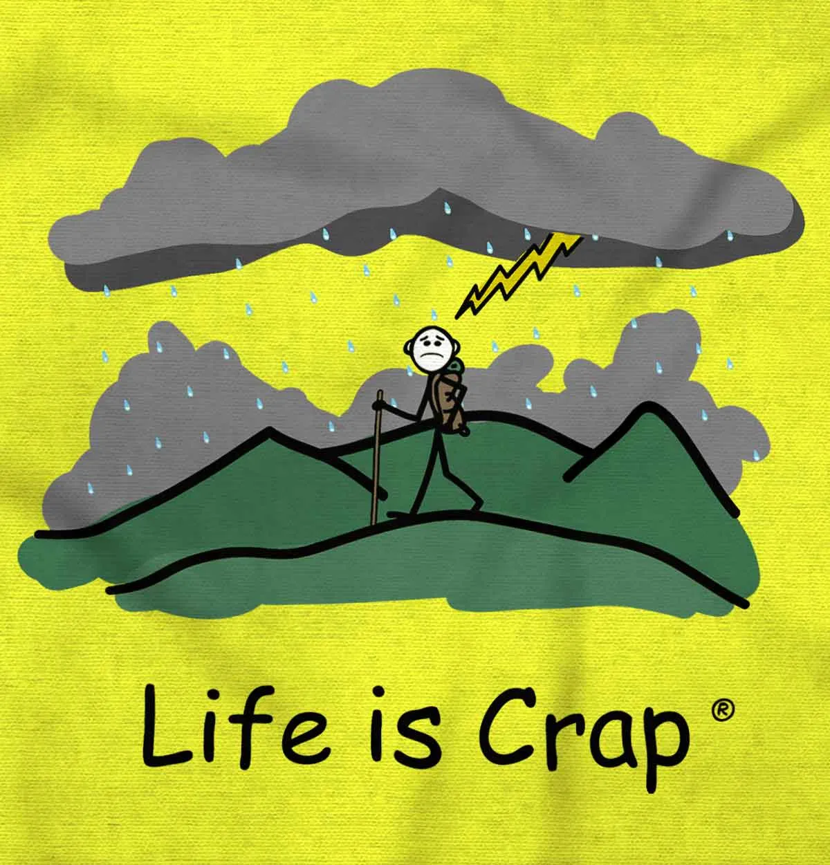 Hiker Lightning Hoodie