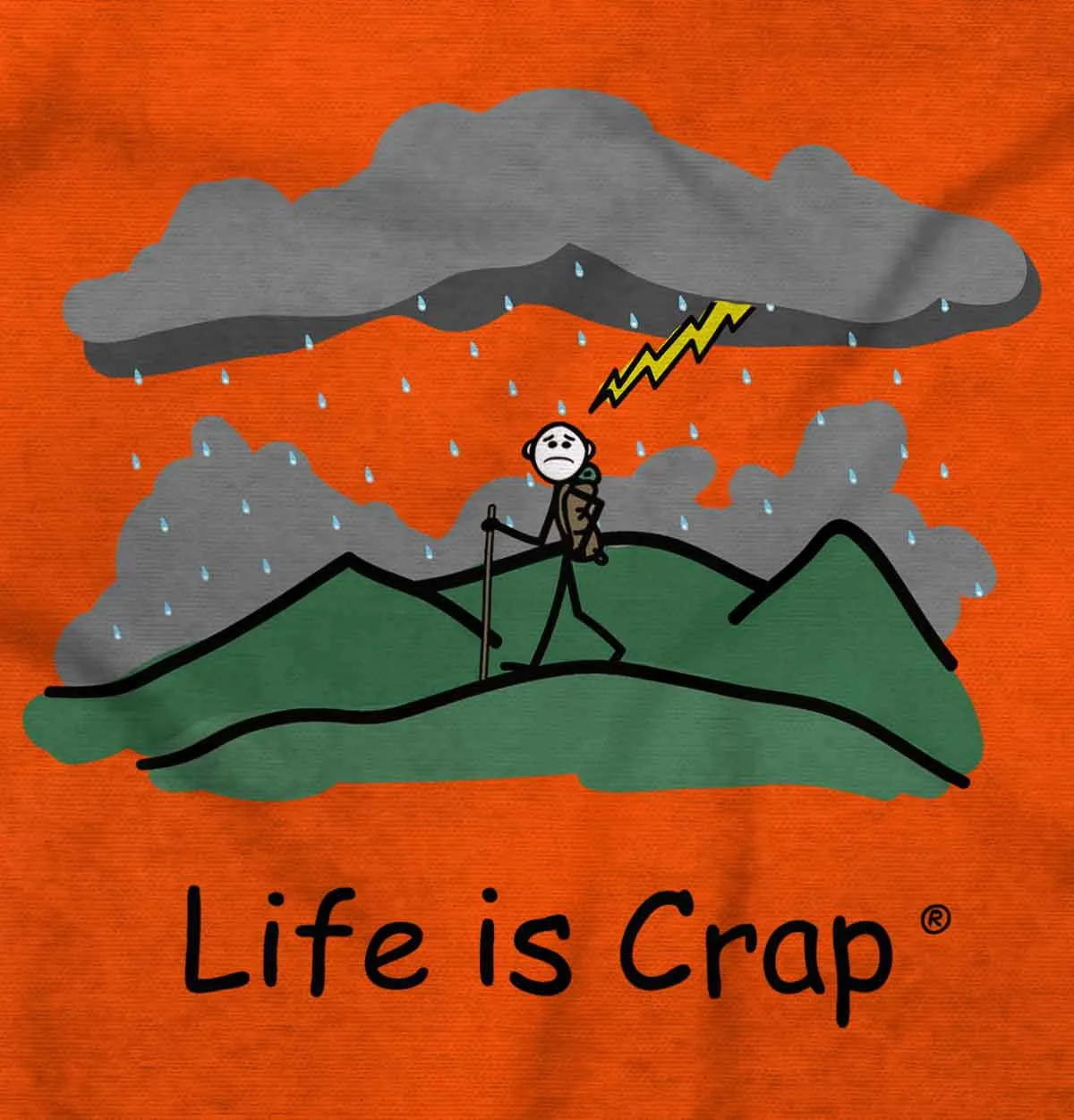 Hiker Lightning Hoodie