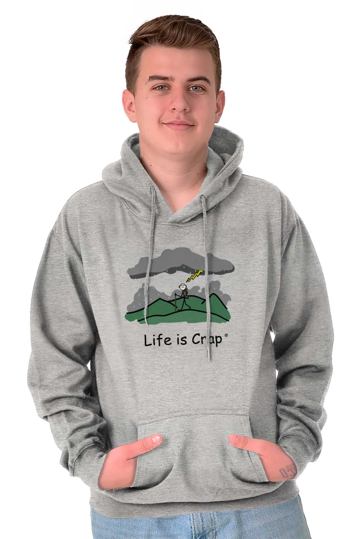 Hiker Lightning Hoodie