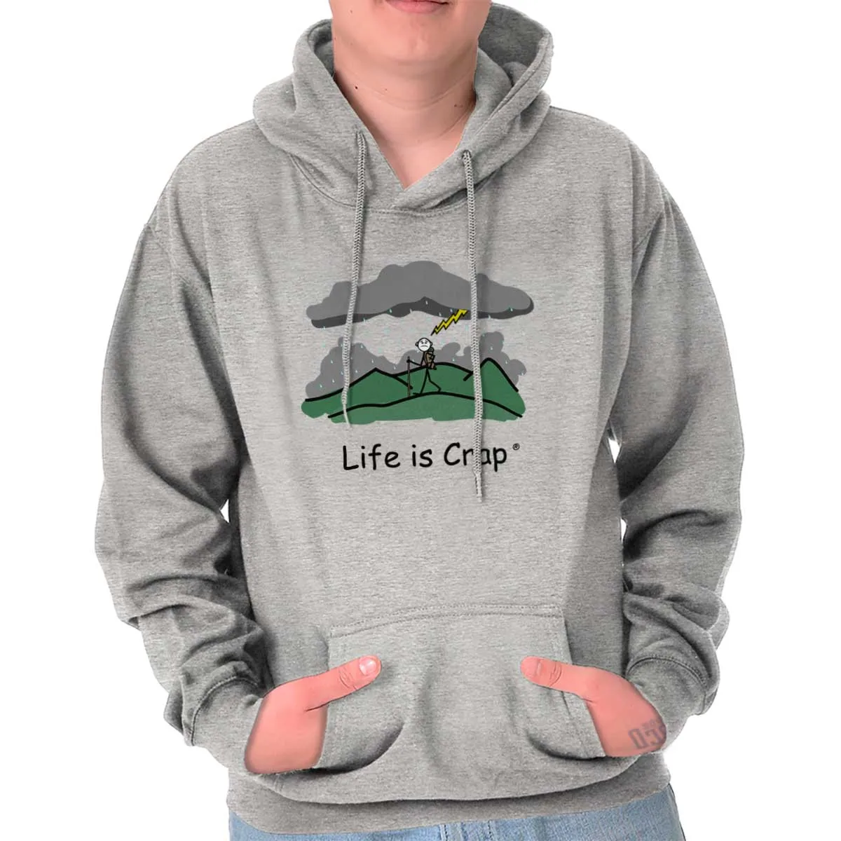 Hiker Lightning Hoodie