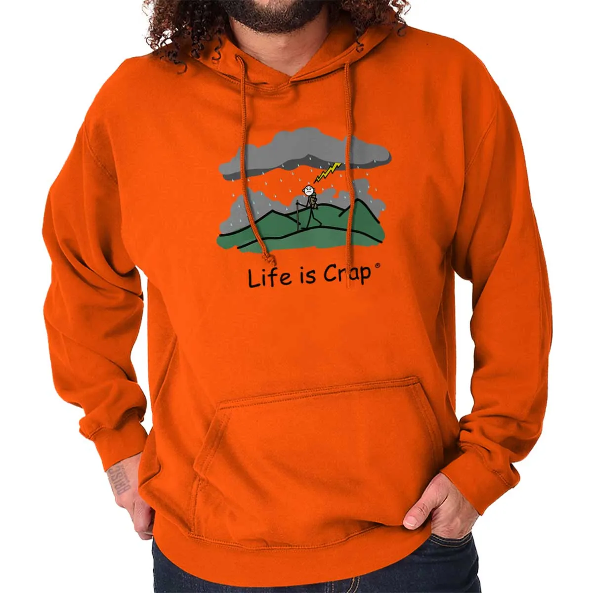 Hiker Lightning Hoodie