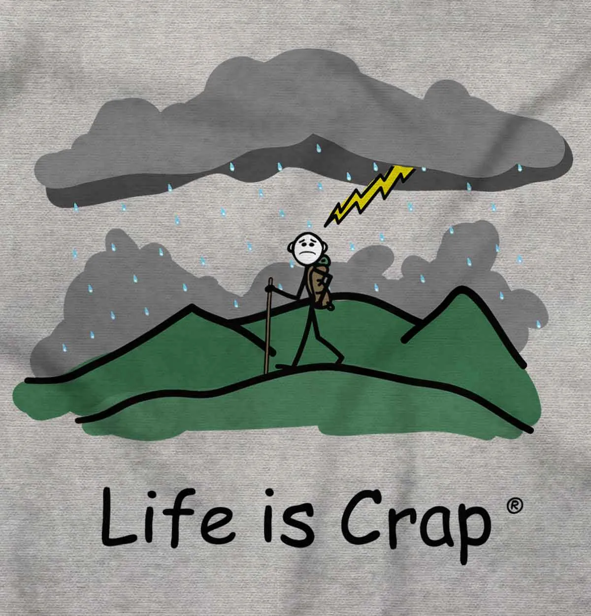 Hiker Lightning Hoodie