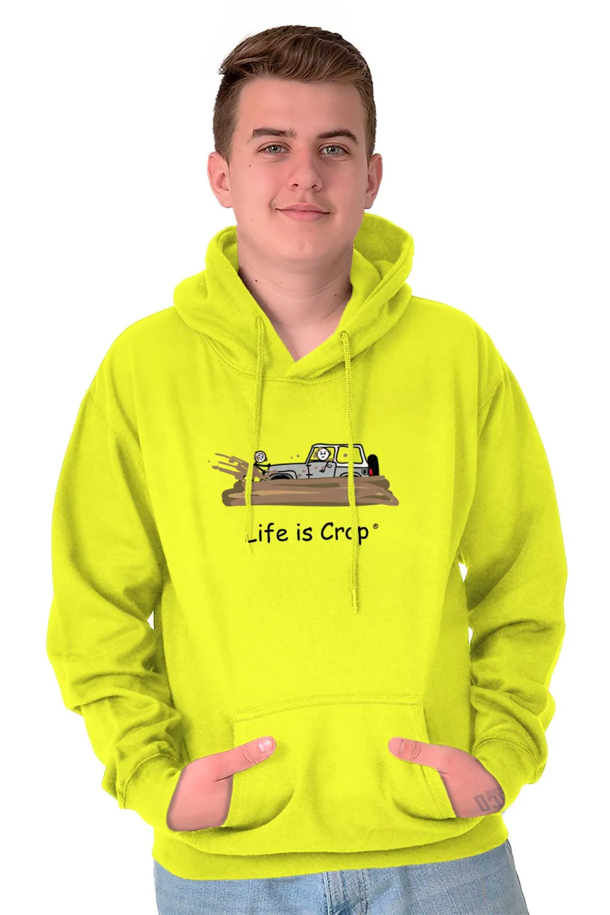 Jeep Stuck In Mud Hoodie