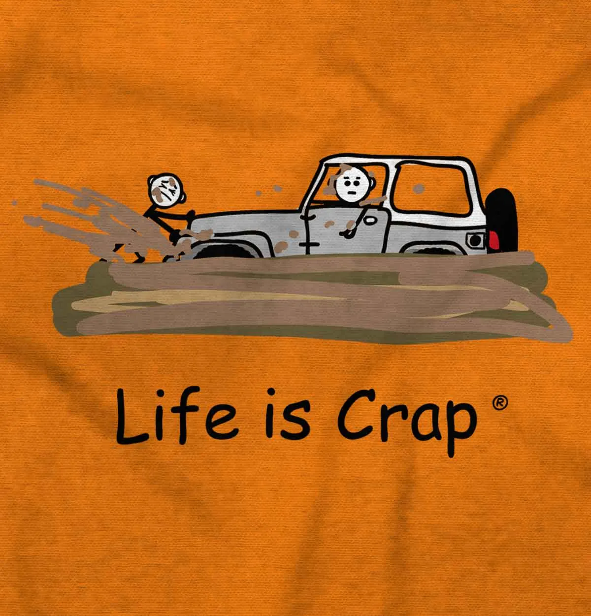 Jeep Stuck In Mud Hoodie