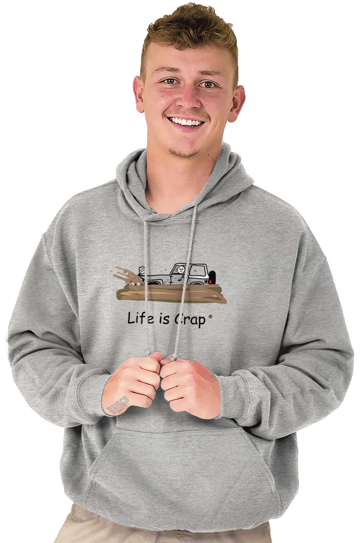 Jeep Stuck In Mud Hoodie