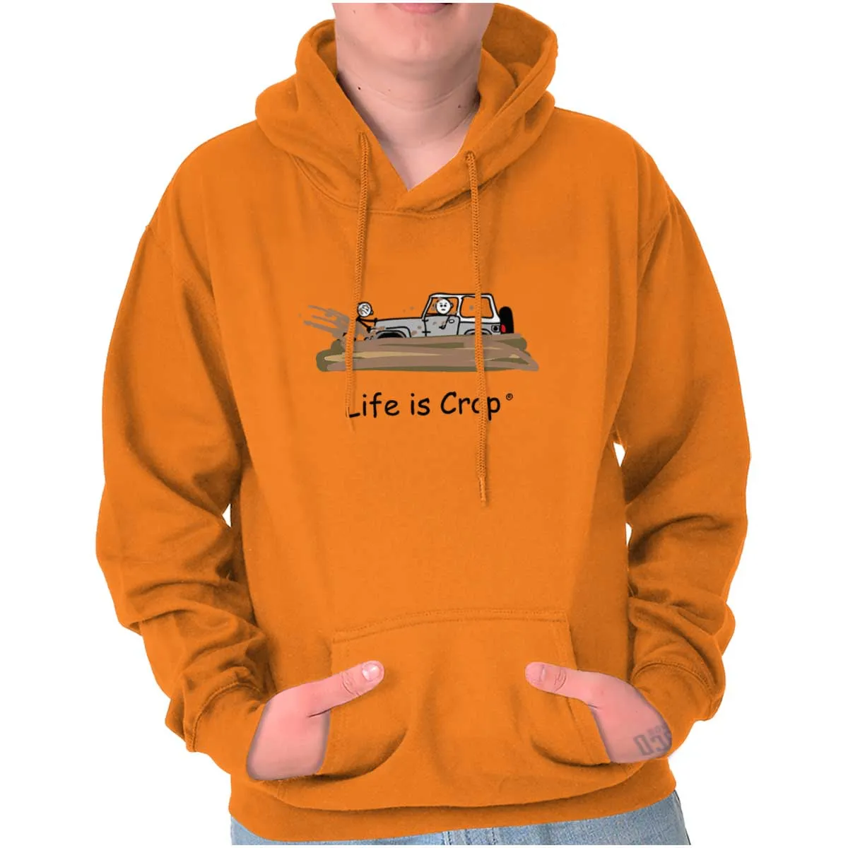 Jeep Stuck In Mud Hoodie