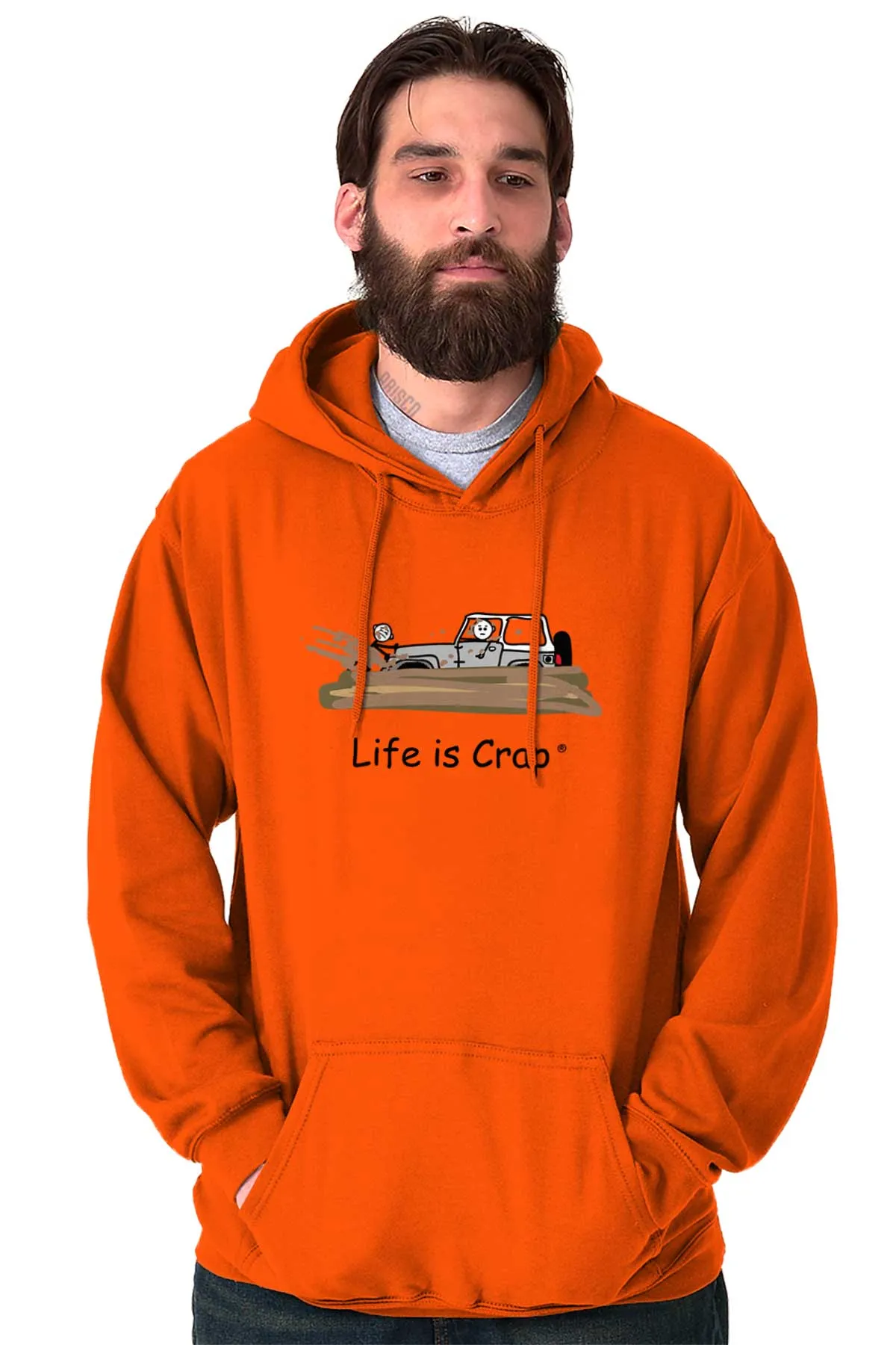 Jeep Stuck In Mud Hoodie