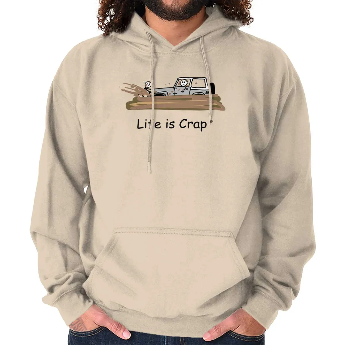Jeep Stuck In Mud Hoodie