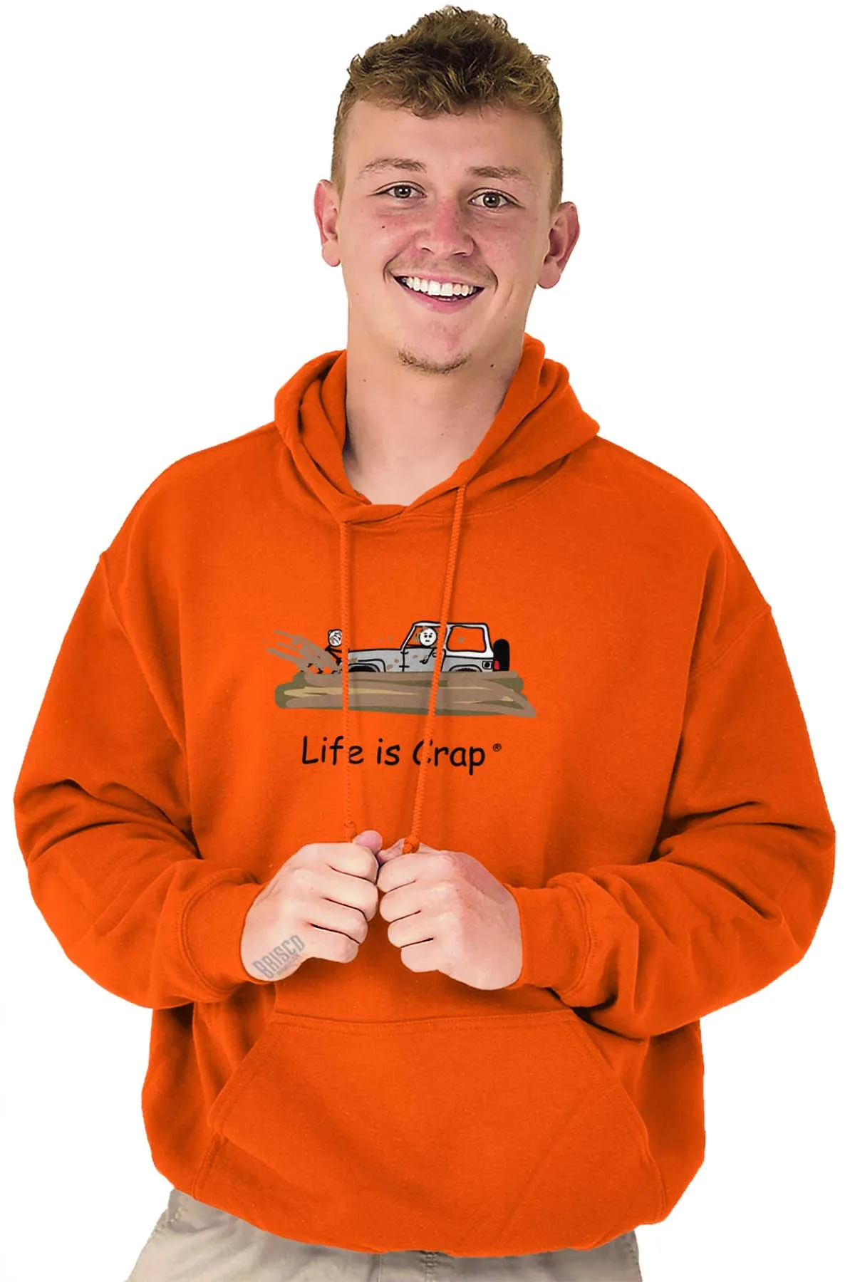 Jeep Stuck In Mud Hoodie