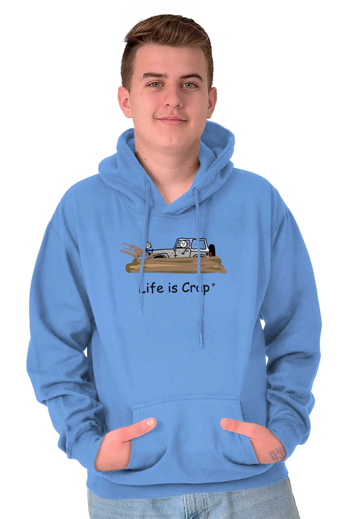 Jeep Stuck In Mud Hoodie