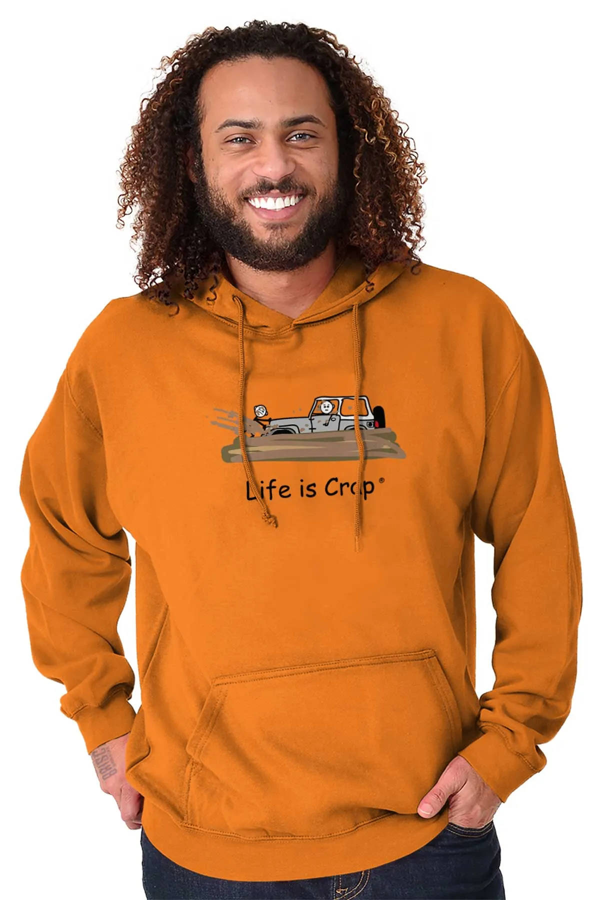 Jeep Stuck In Mud Hoodie