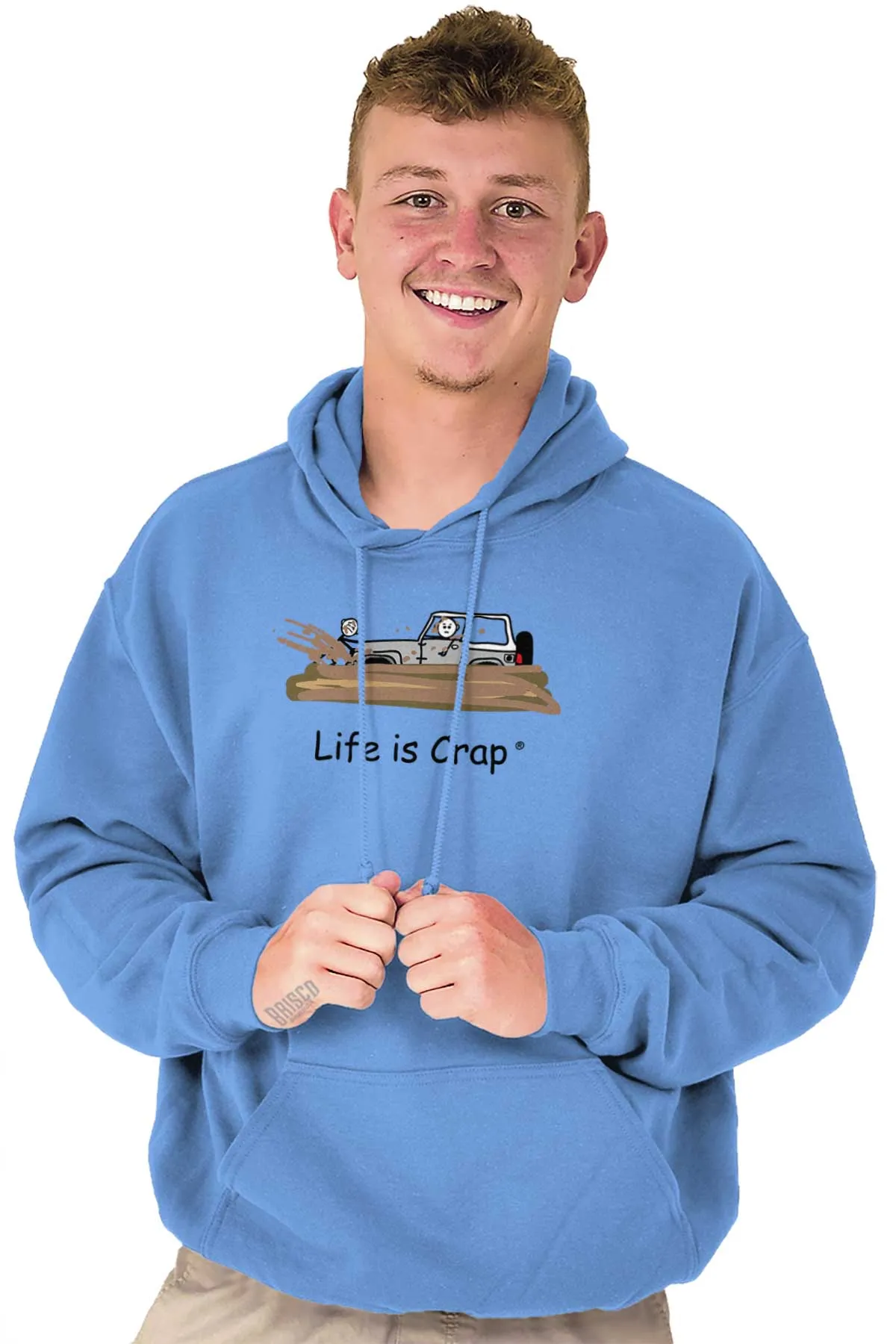Jeep Stuck In Mud Hoodie