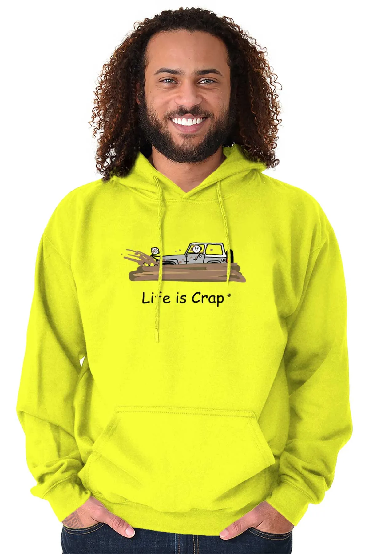 Jeep Stuck In Mud Hoodie