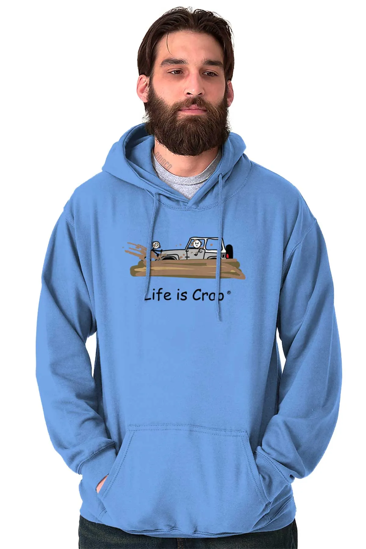 Jeep Stuck In Mud Hoodie