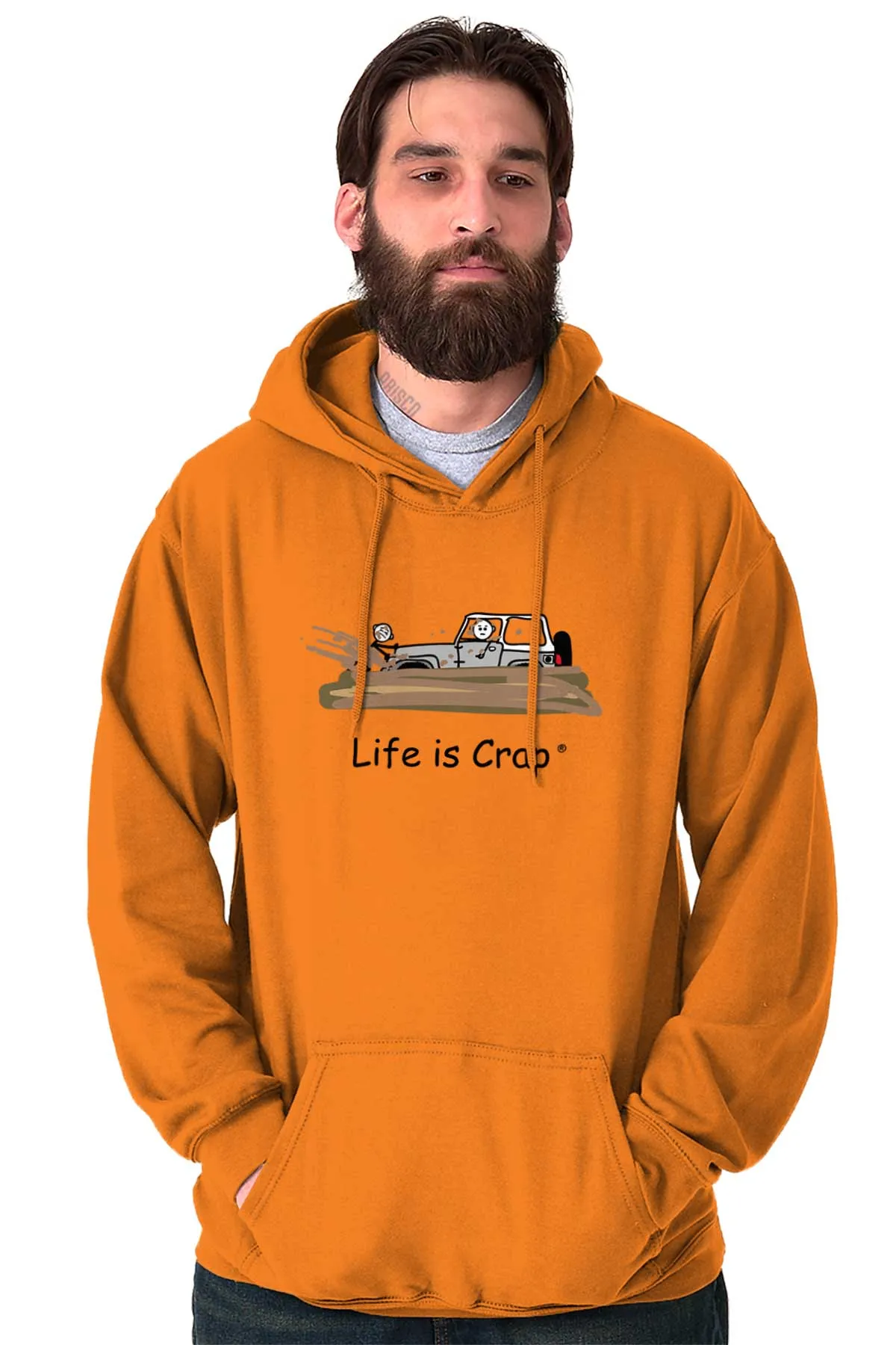 Jeep Stuck In Mud Hoodie