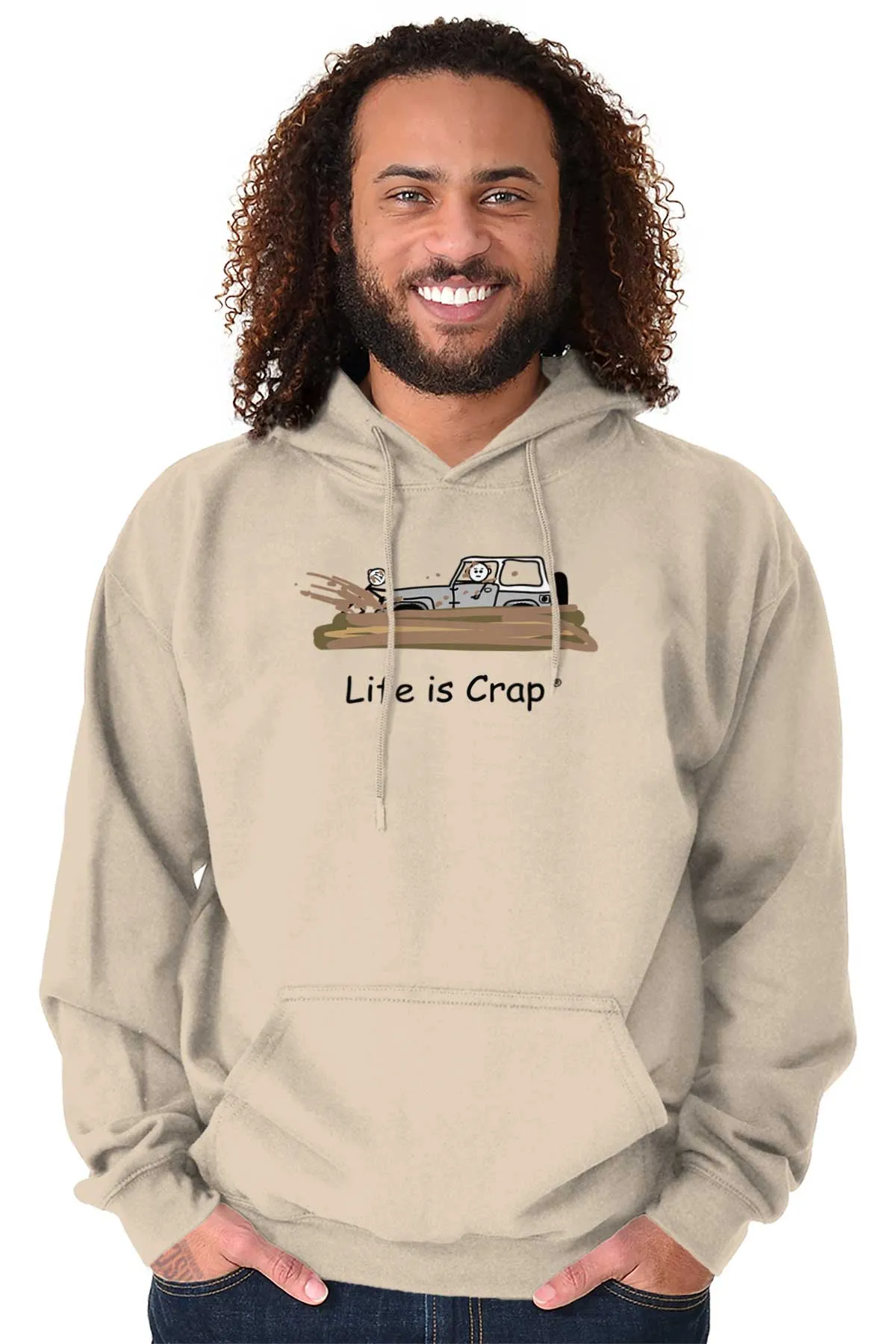 Jeep Stuck In Mud Hoodie