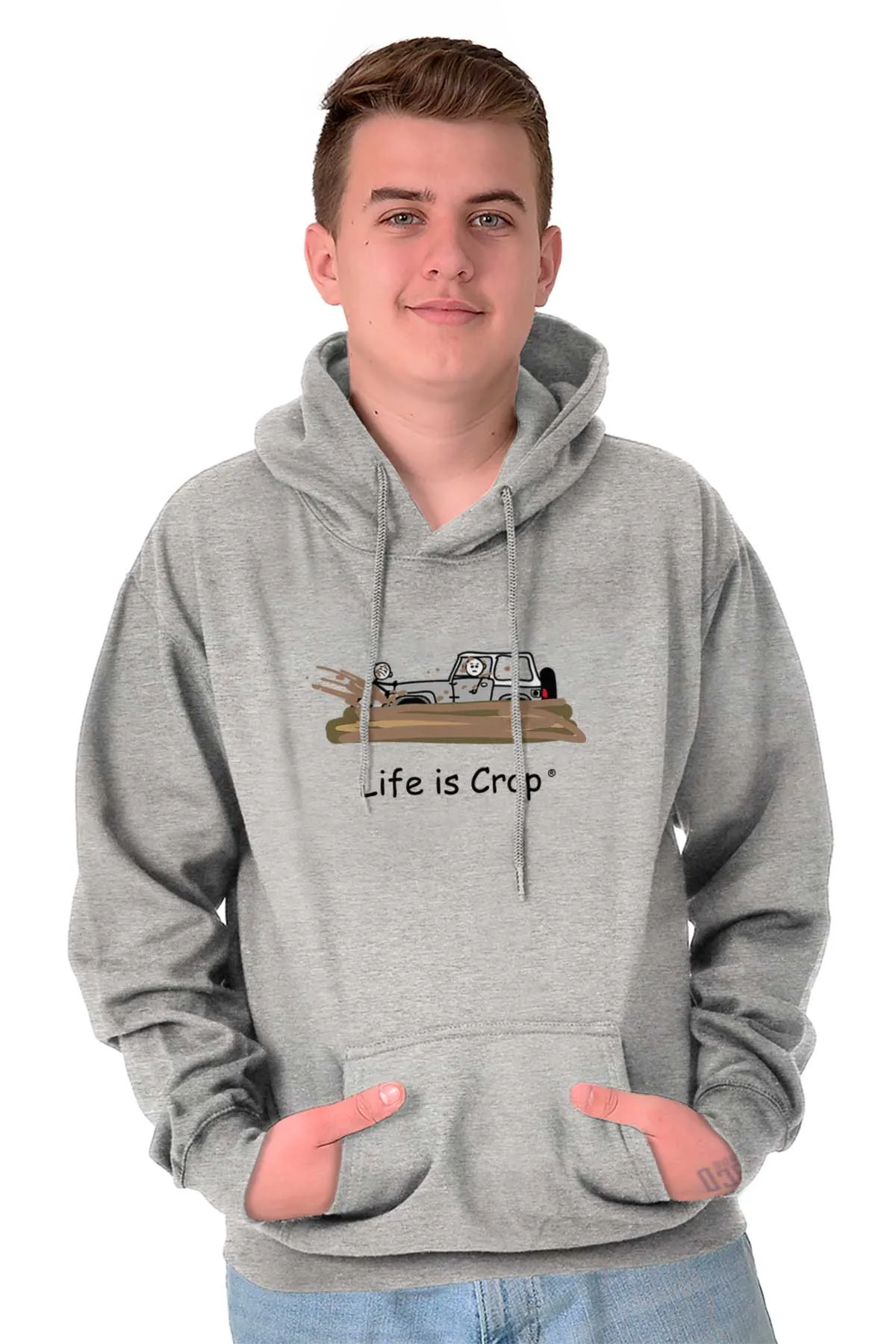 Jeep Stuck In Mud Hoodie