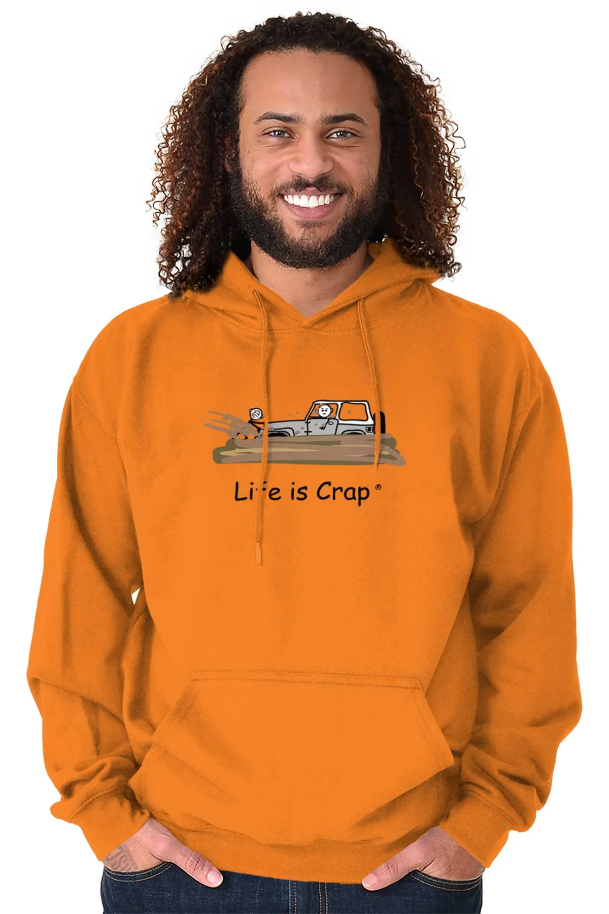 Jeep Stuck In Mud Hoodie