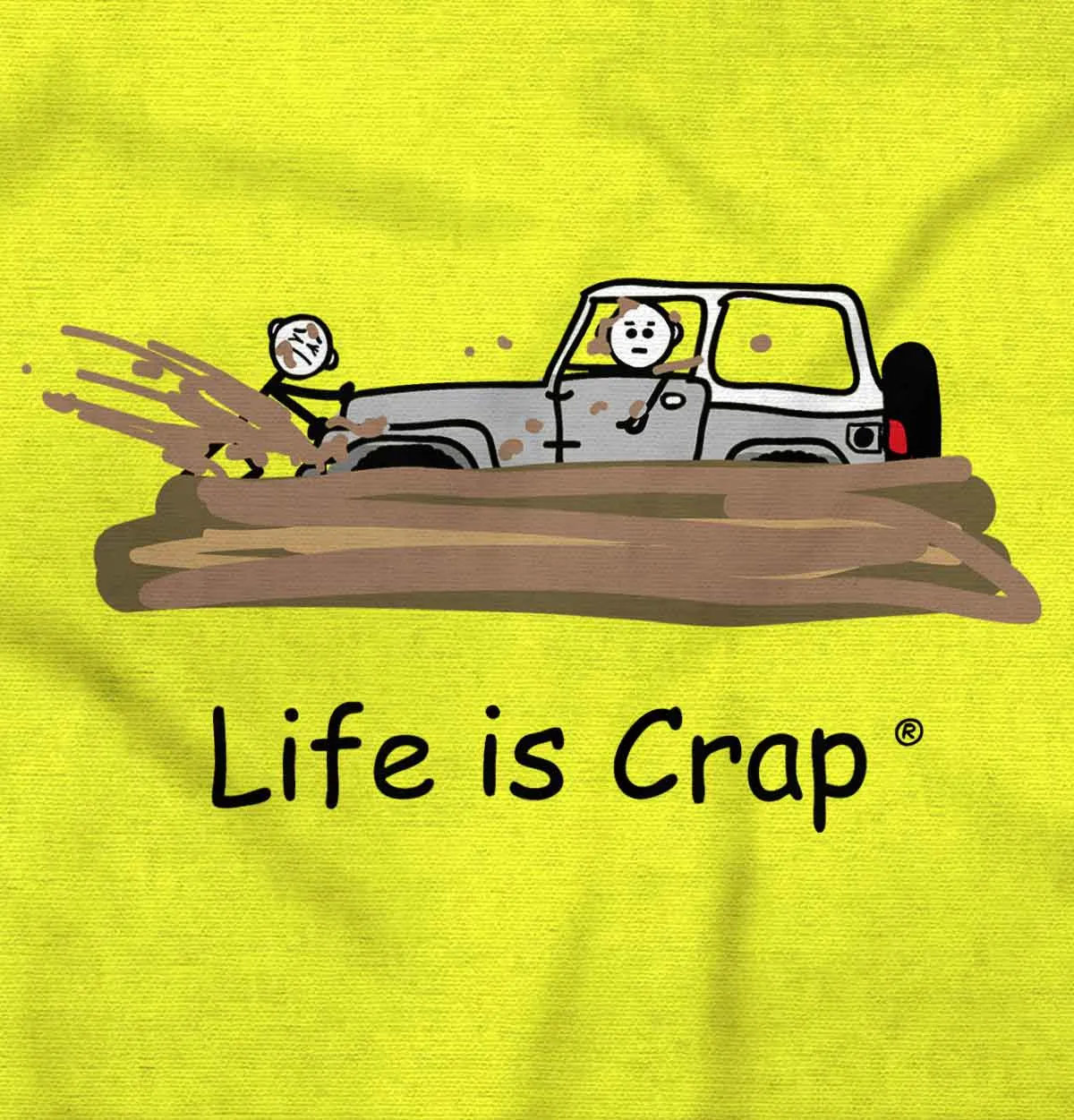 Jeep Stuck In Mud Hoodie