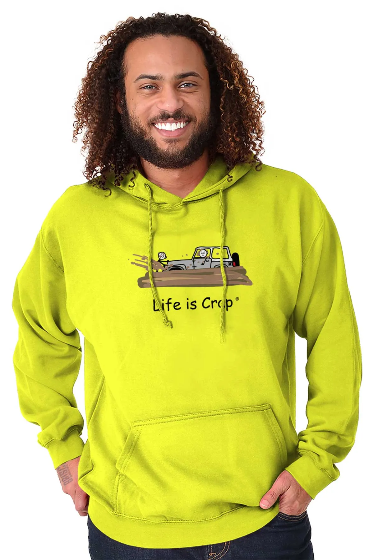 Jeep Stuck In Mud Hoodie
