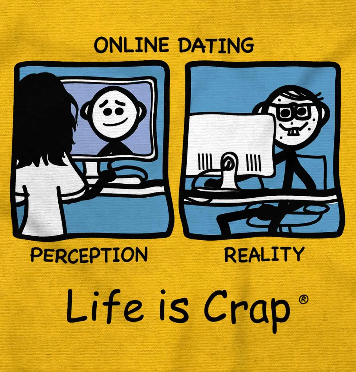 On Line Dating Hoodie