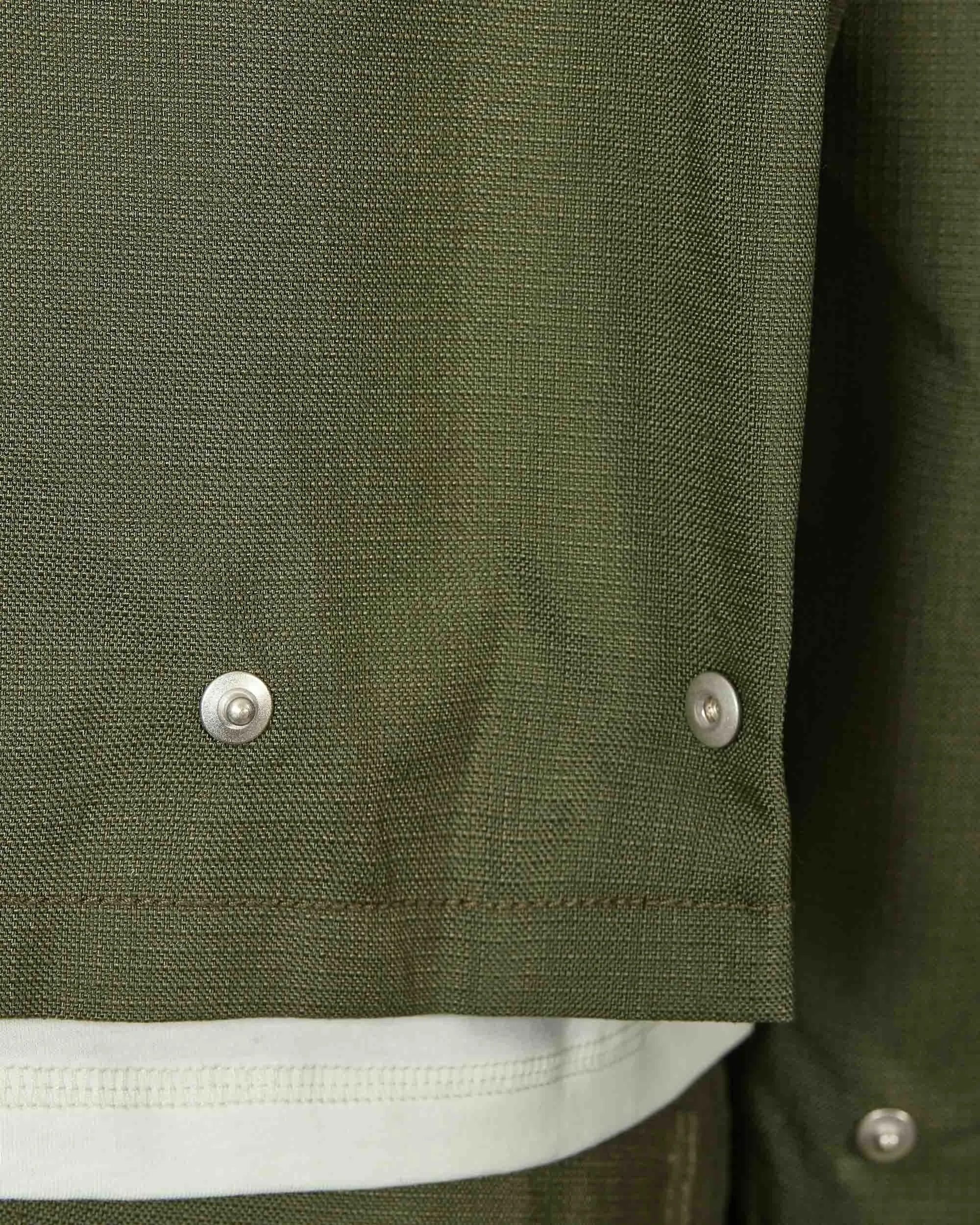 Pleat Bomber Jacket Green