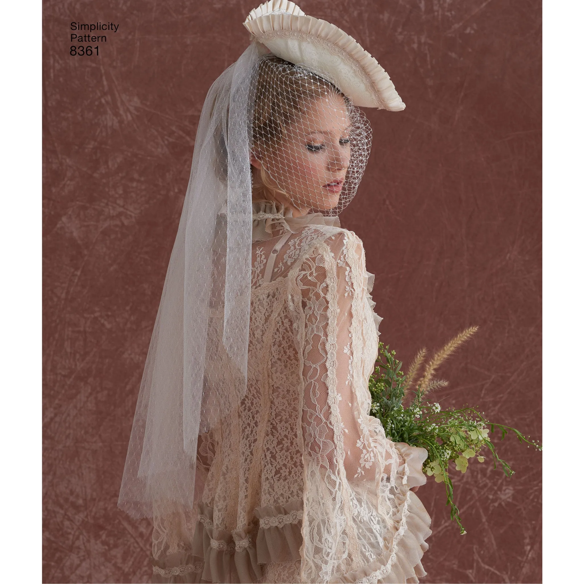 Simplicity Pattern 8361 hats in three sizes
