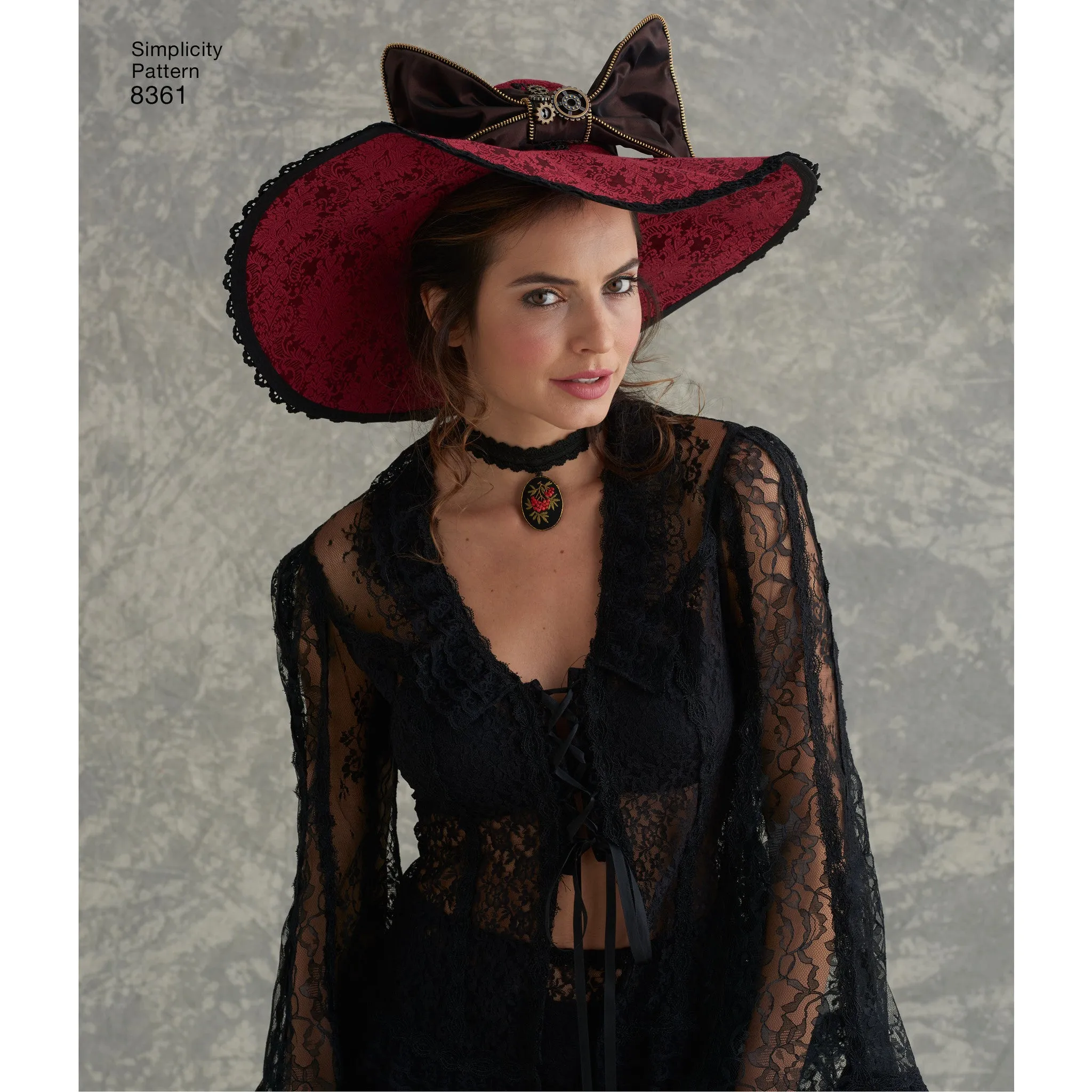 Simplicity Pattern 8361 hats in three sizes