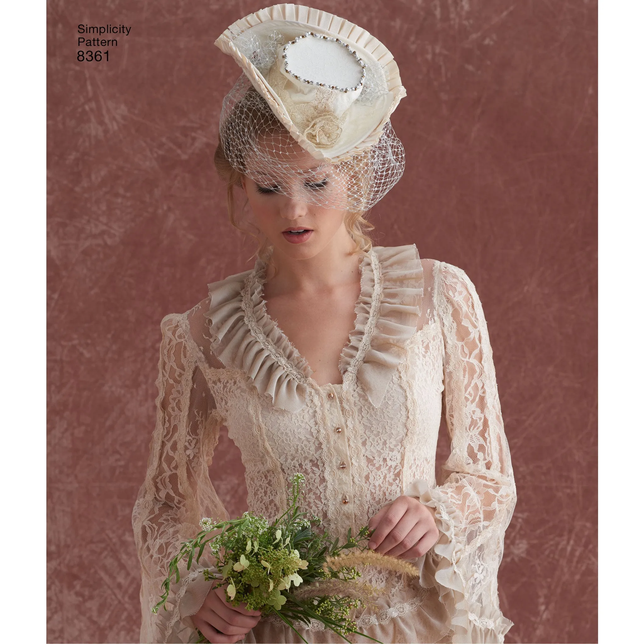 Simplicity Pattern 8361 hats in three sizes