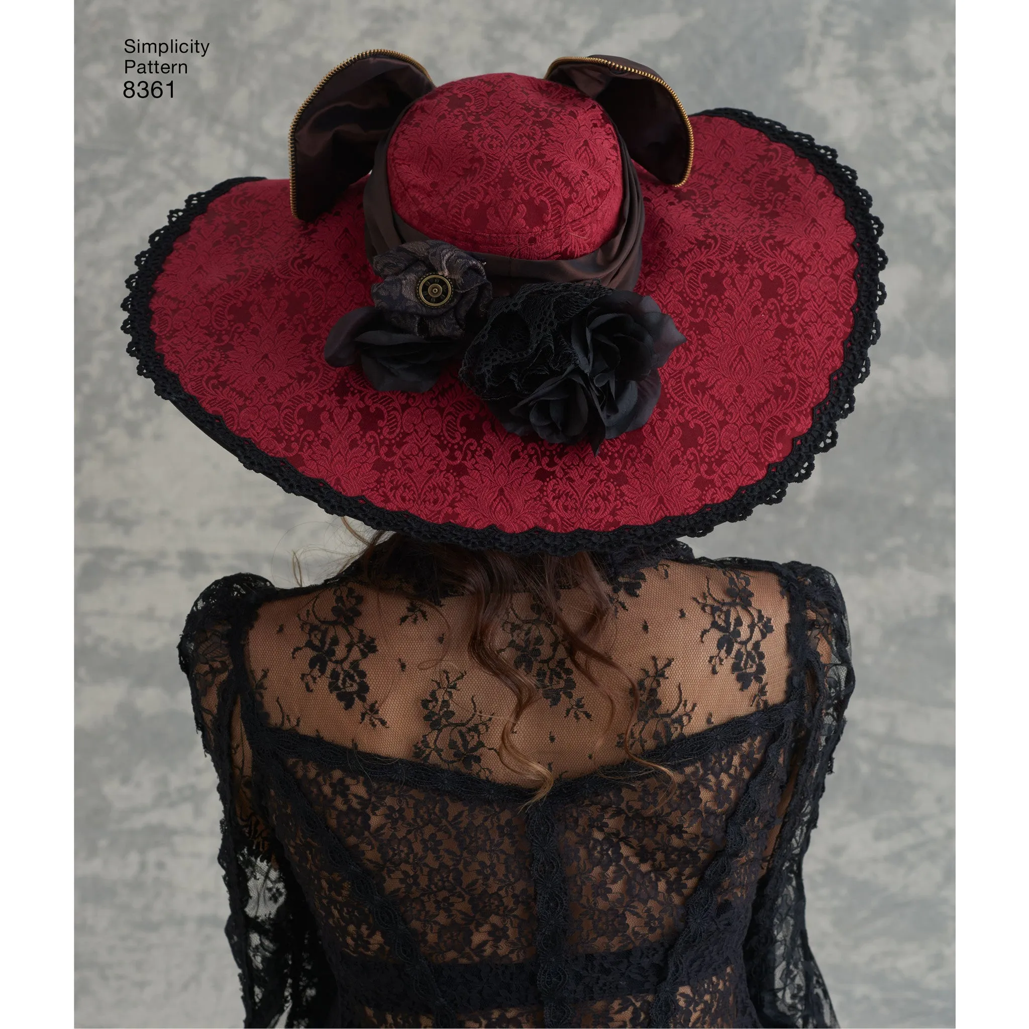 Simplicity Pattern 8361 hats in three sizes